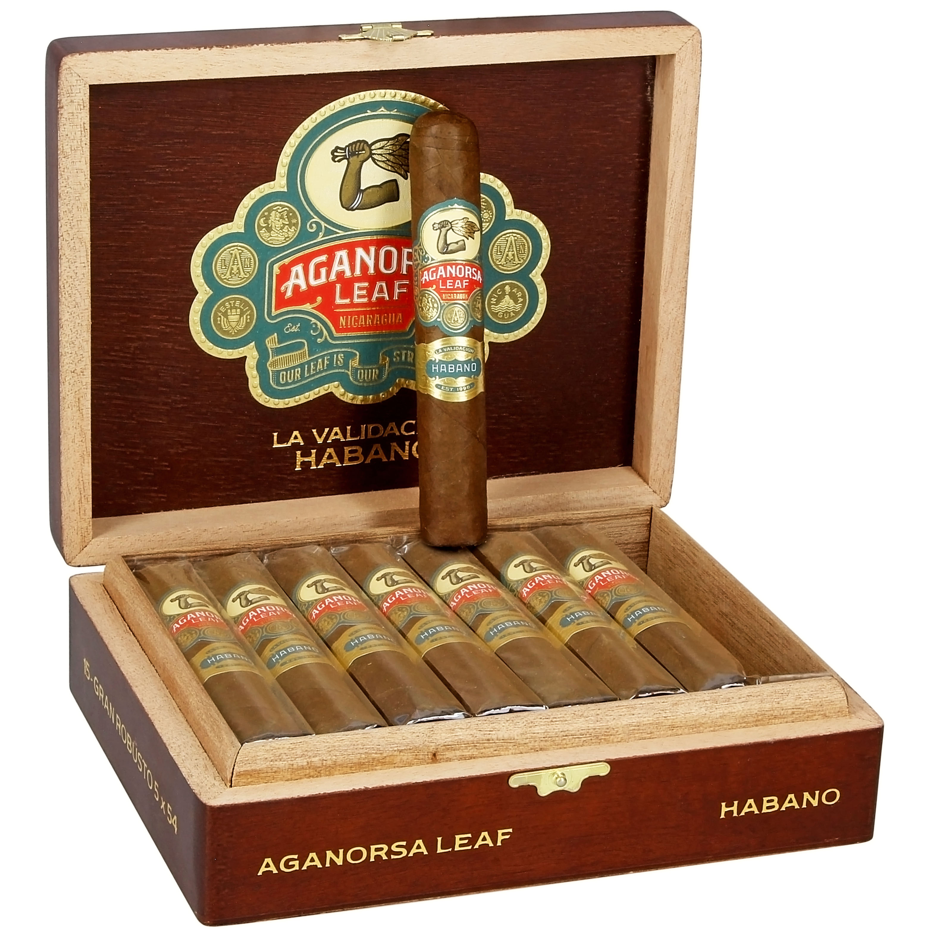 VALIDACION HABANO GRAN ROBUSTO 5 X 54 CAJA DE 15